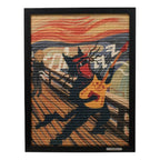 Krabpaneel Wandkunst