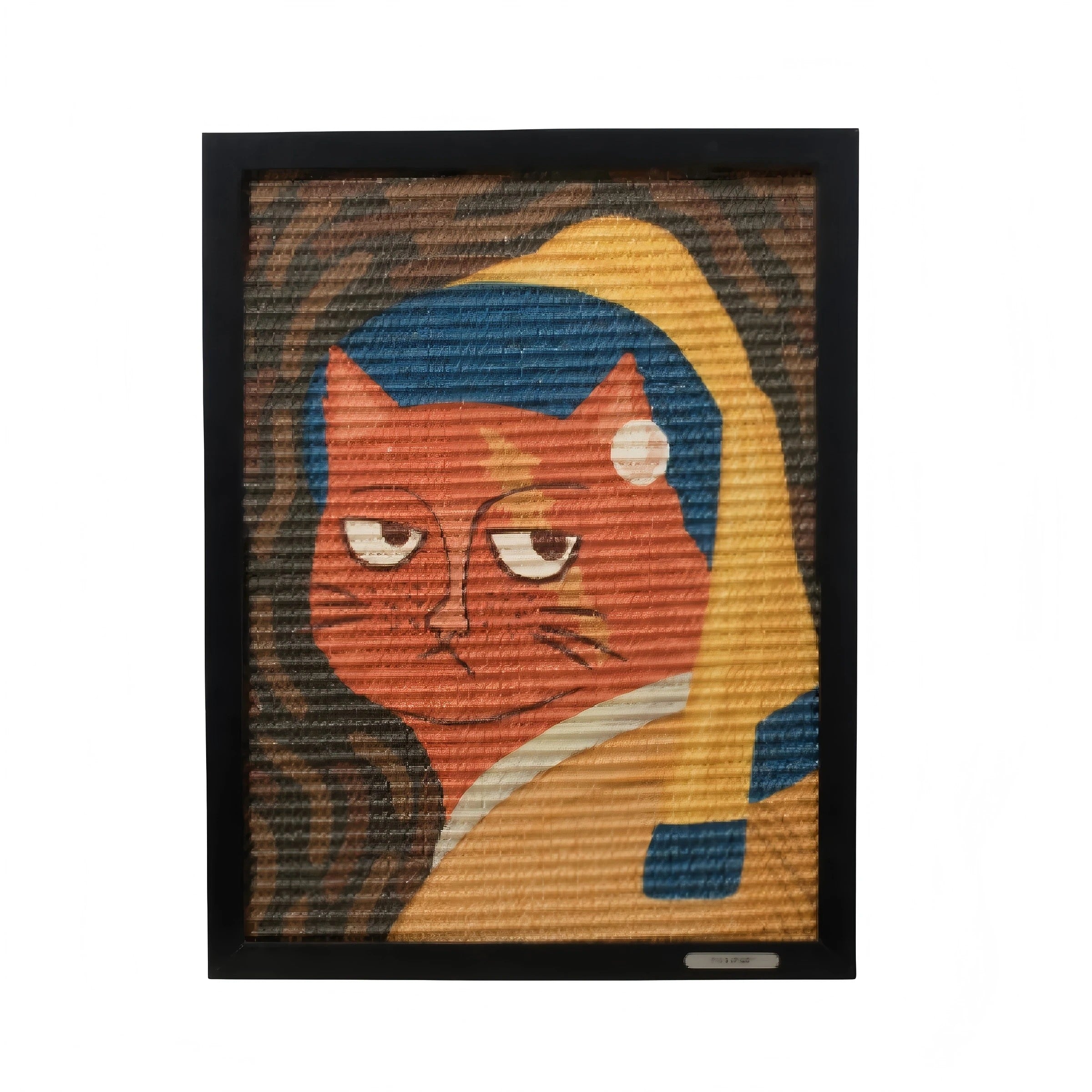 Krabpaneel Wandkunst