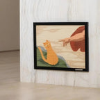 Krabpaneel Wandkunst